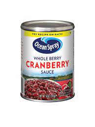 I like it a little on the sweeter side, so i rinse the whole cranberries in a strainer and coat them with sugar, even if they are frozen. Amazon Com Ocean Spray Whole Berry Gluten Free Cranberry Sauce 14 Ounce Can Canned And Jarred Cranberries Grocery Gourmet Food