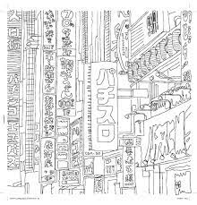 Secret Tokyo Color Your Way To Calm Zoe De Las Cases 9780316265843 Amazon Com Books Designs Coloring Books Coloring Books Mandala Coloring Books