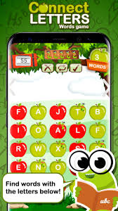 They must race to find any letter from that word, place it at the head of their team's line, & tag the next student, who. Connect Letters Words Game For Android Apk Download