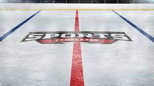 Ice Hockey Rink Photoshop Logo Mockup Ressources
