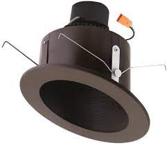 Guaranteed low prices on modern lighting, fans, furniture and decor + free shipping on orders over $75!. Elco El713xxbz Contemporary Bronze Led 6 Sloped Ceiling Led Baffle Recessed Lighting Insert Elc El713xxbz