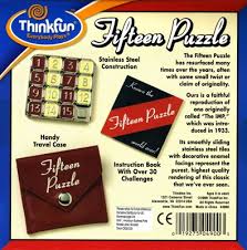 We did not find results for: Fifteen Puzzle Copyright J A Storer