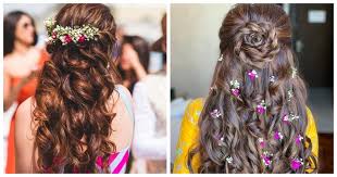 Reception open hairstyles for wedding. 10 Open Hairstyles To Opt From For Your Mehendi Ceremony Bridal Look Wedding Blog