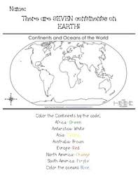 Looking for continents page a colorier free earth day stuffs free coloring? Continent Coloring Worksheets Teaching Resources Tpt
