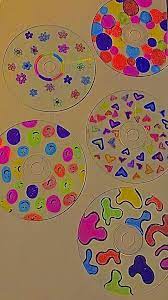 Pin By Nastya Bokhan On Habitacion Indie Indie Room Decor Indie Bedroom Retro Room This is a handmade cd painting available for purchase on etsy. pinterest