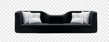 Black and white throw pillows for bed. Sofa Black Sofa And Four White Throw Pillows Png Pngegg