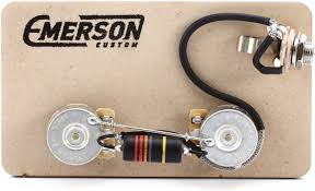 These kits make it easy to order premium components for wiring your gibson® les paul®. Emerson Custom Prewired Kit For Gibson Les Paul Junior Sweetwater