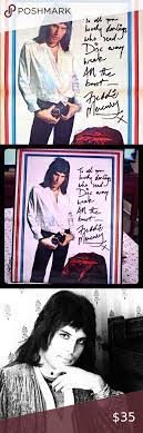 Freddie Mercury Signed 8x10 Framed Photo Reprint Photo Frame Freddie Mercury Somebody To Love