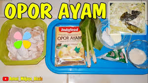 1 ekor ayam (potong menjadi 12 bagian) bumbu: Opor Ayam Bumbu Indofood Daily Cook 38 Youtube