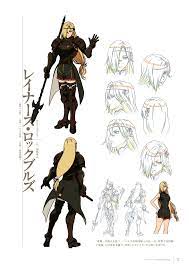 overlord leinas rockbruise armor dress sketch tagme weapon | #531572 |  yande.re