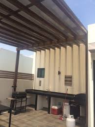 Todo lo que necesitas para cubrir tu terraza , lucernario, pérgola. Foto Techo Vigas De Madera Y Policarbonato De Living 3d Design 155069 Habitissimo