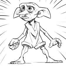 Dobby color palette created by kellystrosser that consists #dad6dd,#a994ba,#5c4a89,#bdc539,#4f4e4f colors. Coloring Pages Harry Potter 150 Pieces Print A4 Wonder Day Coloring Pages For Children And Adults