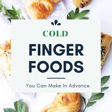 Bring it to your next group event for a delicious appetizer. Easy Cold Finger Foods You Can Make Ahead Alekas Get Together