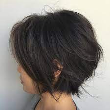 Short Black Layered Bob Hair Styles Thick Hair Styles Short Hair Styles