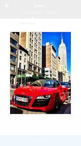Audi R8 V10 Spyder In Nyc New York City Empire State Audi R8 V10 Audi R8 New York City