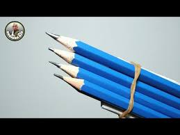 Keren Cara Membuat Kaligrafi 2 Pensil Youtube