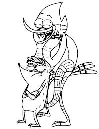 Regular Show Coloring Pages 4 Coloring Pages Coloring Books Online Coloring Pages