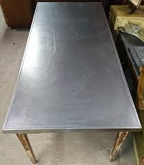 Shop collections of fab vintage kitchen tables. Table With Metal Plate Historische Bauelemente Jetzt Online Bestellen