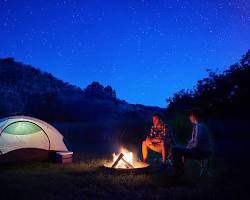 Image of camping in Texas