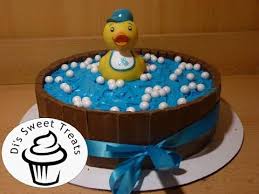 Baby Shower Cake Kit Kat Rubber Ducky Cake Di S Sweet Treats Youtube
