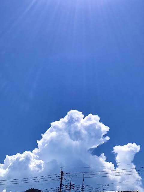 夏空(積乱雲)05 | フリー素材ドットコム