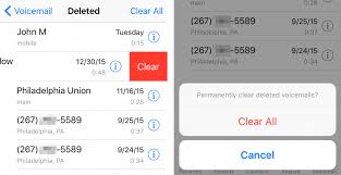 That action will open the visual voicemail interface. How To Permanently Delete Iphone Visual Voicemails The Iphone Faq