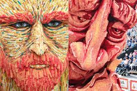 O Festival Anual Corso Zundert Parade Anual homenageia Van Gogh com carros  monumentais decorados com flores