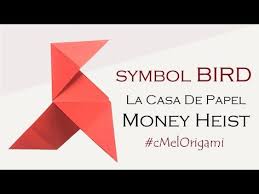 C Mel Origami Origami Bird Crane Money Heist La Casa De Papel Pajarita De Papel Muy Facil Youtube In 2020 Origami Dove Origami Tutorial Origami Easy