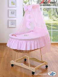 Un Bel Cestino La Piu Grande Culla Sul Mercato Un Colore Bianco Di Vimini E Legno Il Set Include Set Completo Di Bi Culla Culla Di Vimini Letti Per Bambini