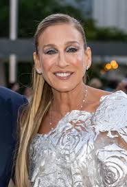 Sarah Jessica Parker Wears Silver Floral Gown to NYC Ballet Gala