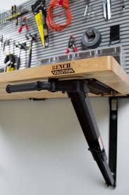 Folding Garage Workbench Space Saving Ideas Garage Work Bench Garage Makeover Garage Organization