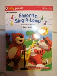 Baby Genius Sing Along Dvd Babies Kids Infant Playtime On Carousell