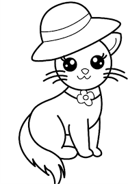 1 watcher334 page views5 deviations. Mewarnai Gambar Kucing Bertopi Cat Coloring Page Kitty Coloring Hello Kitty Coloring