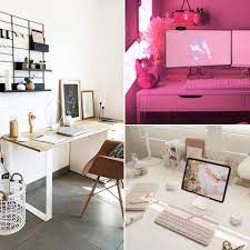 Organize and replace the icons. 30 Aesthetic Desk Ideas For Your Workspace Gridfiti