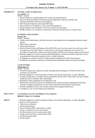 Create a resume for the internship you want, even if you have little professional experience. Audit Intern Resume Samples Velvet Jobs