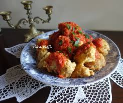 Beignets De Chou Fleur Brouklou Makli Et Son Coulis De Tomates Cuisine De Zika