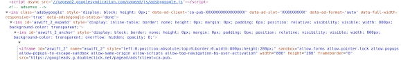 Https Googleads G Doubleclick Net Pagead Ads Client Ca Pub Ads Sometimes Show Empty Space But The Iframe Blocks Other Content Is It Possible To Prevent It Adsense Community