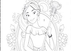 There are friends, magic and music as she fights to protect and rule over avalor. Elena Of Avalor Coloring Page Elena Of Avalor Games