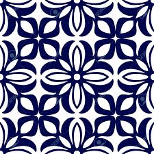 I can't decide which one i like better. Seamless Floral Geometrical Wallpaper Dark Blue And White Pattern Royalty Free Cliparts Vectors And Stock Illustration Image 78918576