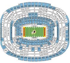 Fedexfield Seat View Redskins Fedex Stadium Seating Chart