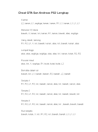 Cheat gta san andreas ps3; Cheat Gta San Andreas Ps2 Lengkap