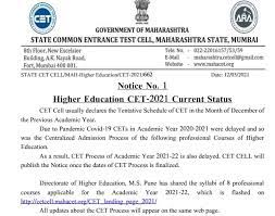 Mht cet 2021 notification will be available soon and the application form can be filled from the official website. Mht Cet 2021 Exam Date Check Official Notice Regarding Delay In Exam