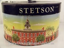 Vintage Stetson Hat Box Betsy Ross House Americana Vintage Hat Boxes Stetson Hat Hat Box