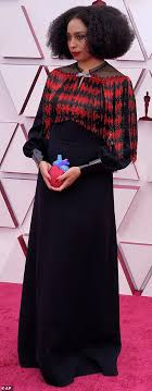 The one in union station. Oscars 2021 Worst Dressed Andra Day Wears Buttock Baring Gown On Red Carpet Daily Mail Online