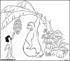 Jungle book color page, disney coloring pages, color plate, coloring sheet,printable coloring picture. Pin On Jungle Book Disney