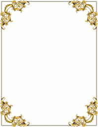 16 Ornate Corners Frame Gold Png 850 1100 Bingkai Foto Desain Bingkai