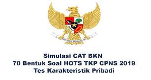 Belajar dan download simulasi cat bkn untuk tes seleksi cpns & pppk (p3k). Simulasi Cat Bkn Bentuk Soal Hots Tkp Tes Karakteristik Pribadi Cpns 2019 Abi Awam Bicara