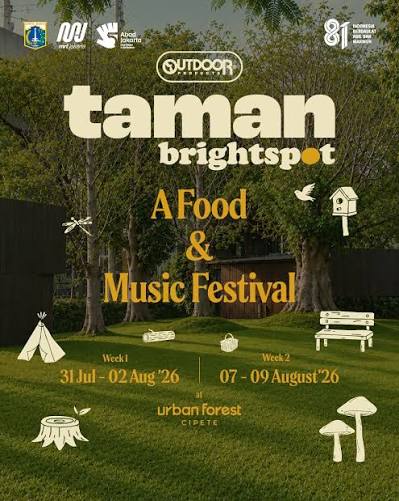 Siapa yang butuh festival taman di akhir pekan untuk rehat sejenak?🍃✨ Taman  Brightspot kembali hadir di Urban Forest Cipete, membawa suasana piknik  outdoor yang pas banget buat kamu yang mau coba aktivitas