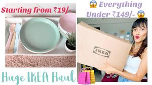 Huge Affordable Ikea Haul 2020 Everything Below 149 Shreeja Bagwe Youtube In 2020 Haul Everything Ikea