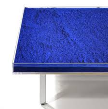 At phillips collection, we combine high design and natural beauty with a unique, eclectic aesthetic that agate coffee table stainless steel base. Yves Klein Table Ikb From The Edition Begun In 1963 Produced Upon Order Available For Sale Artsy